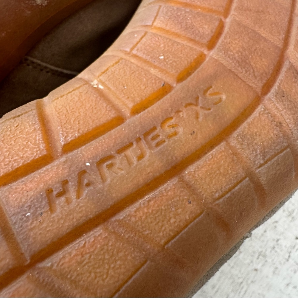 Hartjes XS Casual Shoes UK size 4‎ US size 6.5 Tan Beige Suede Side Zip Sneakers - Picture 12 of 15